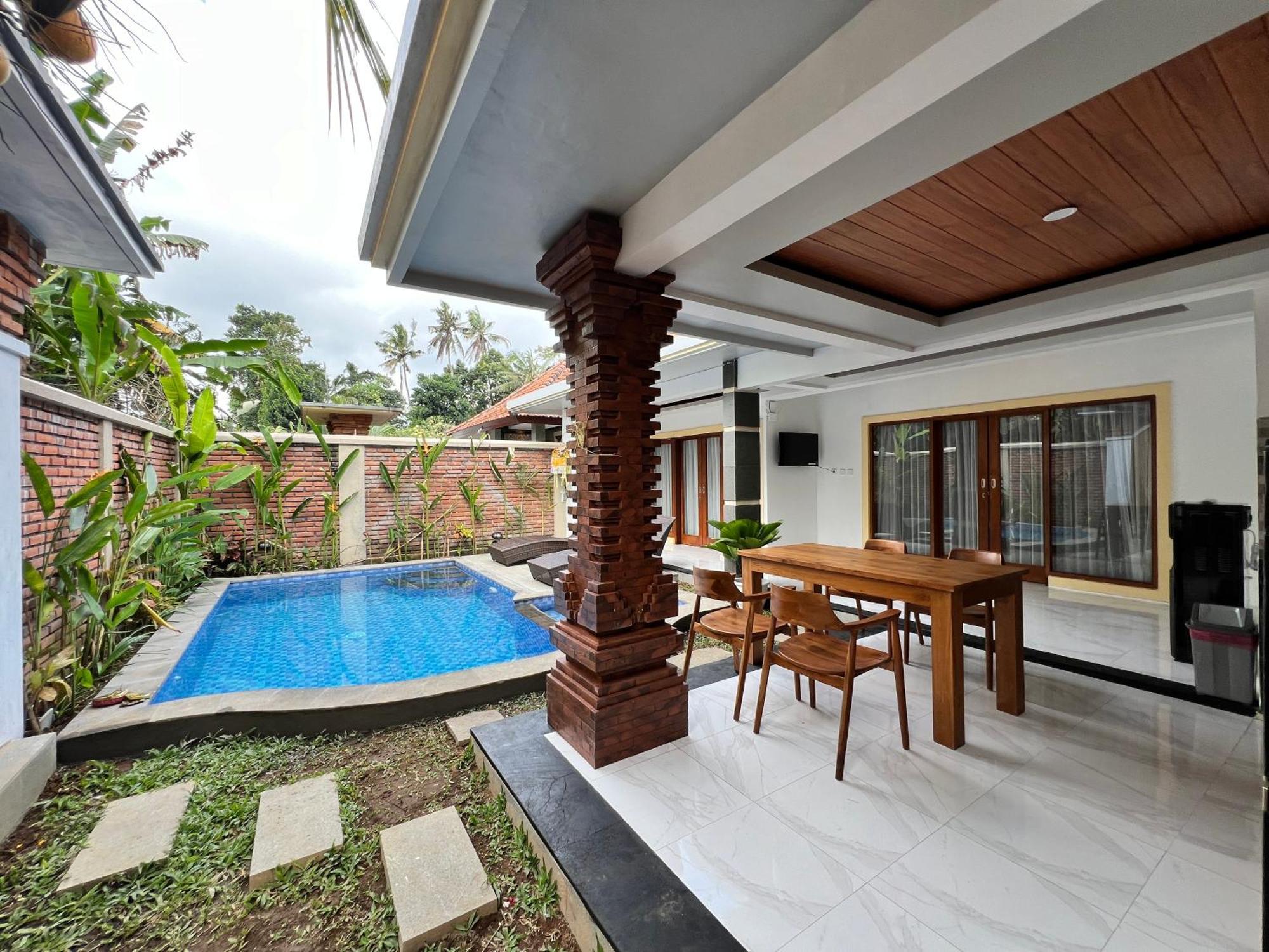 Ubud Arindra Private Pool Villa Eksteriør billede