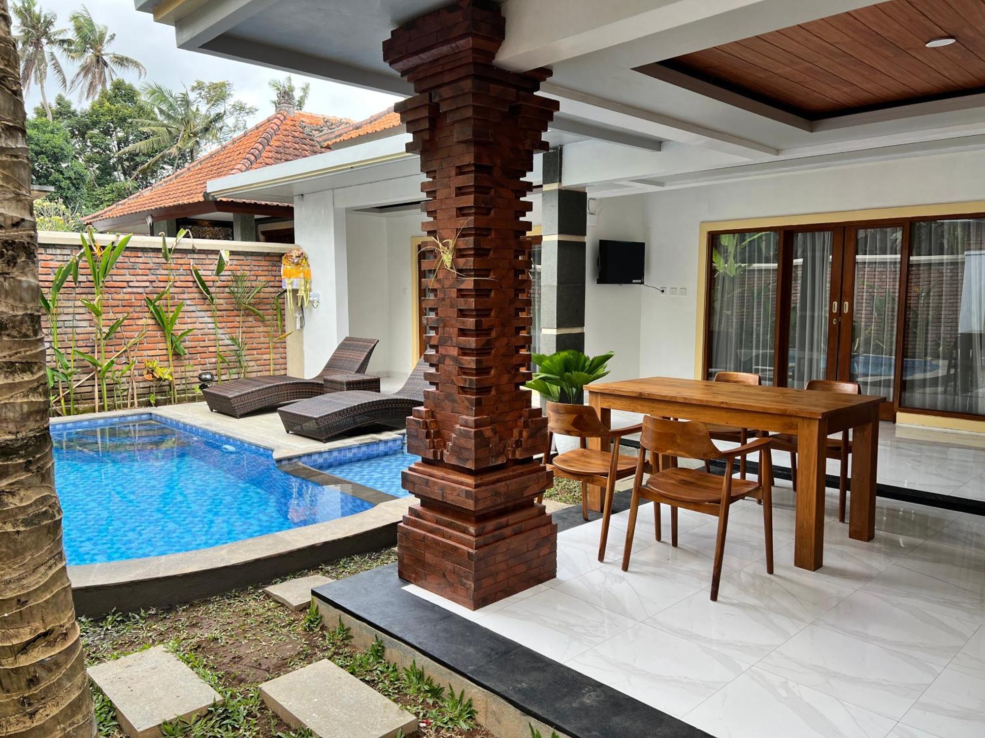 Ubud Arindra Private Pool Villa Eksteriør billede